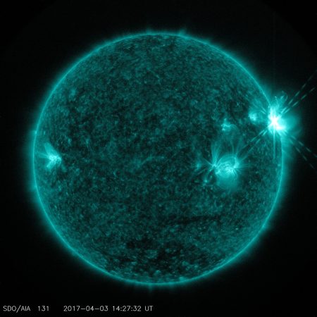 A forensic stabbing machine, a trio of solar flares, and other amazing images of the week