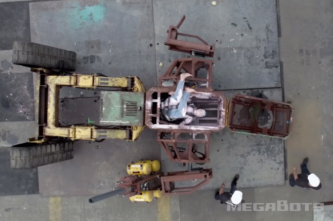 Giant Fighting Robot Tests Pilot Safety Features