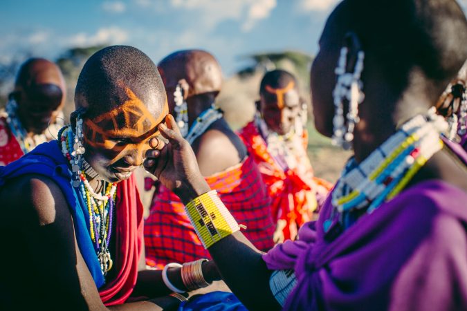 Maasai women