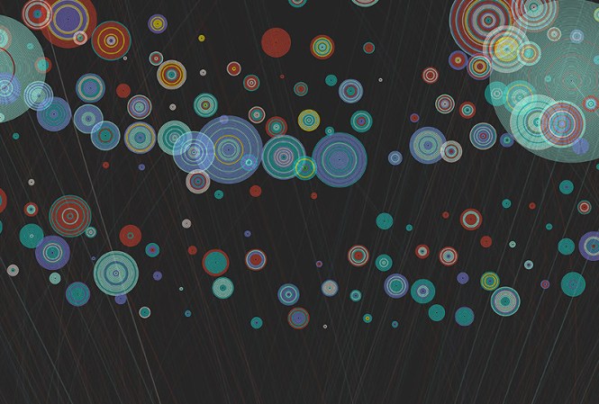 The Prettiest Visualization Of Social Media Chatter We’ve Ever Seen