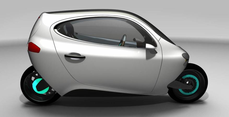 A Self-Balancing, Two-Wheeled Car