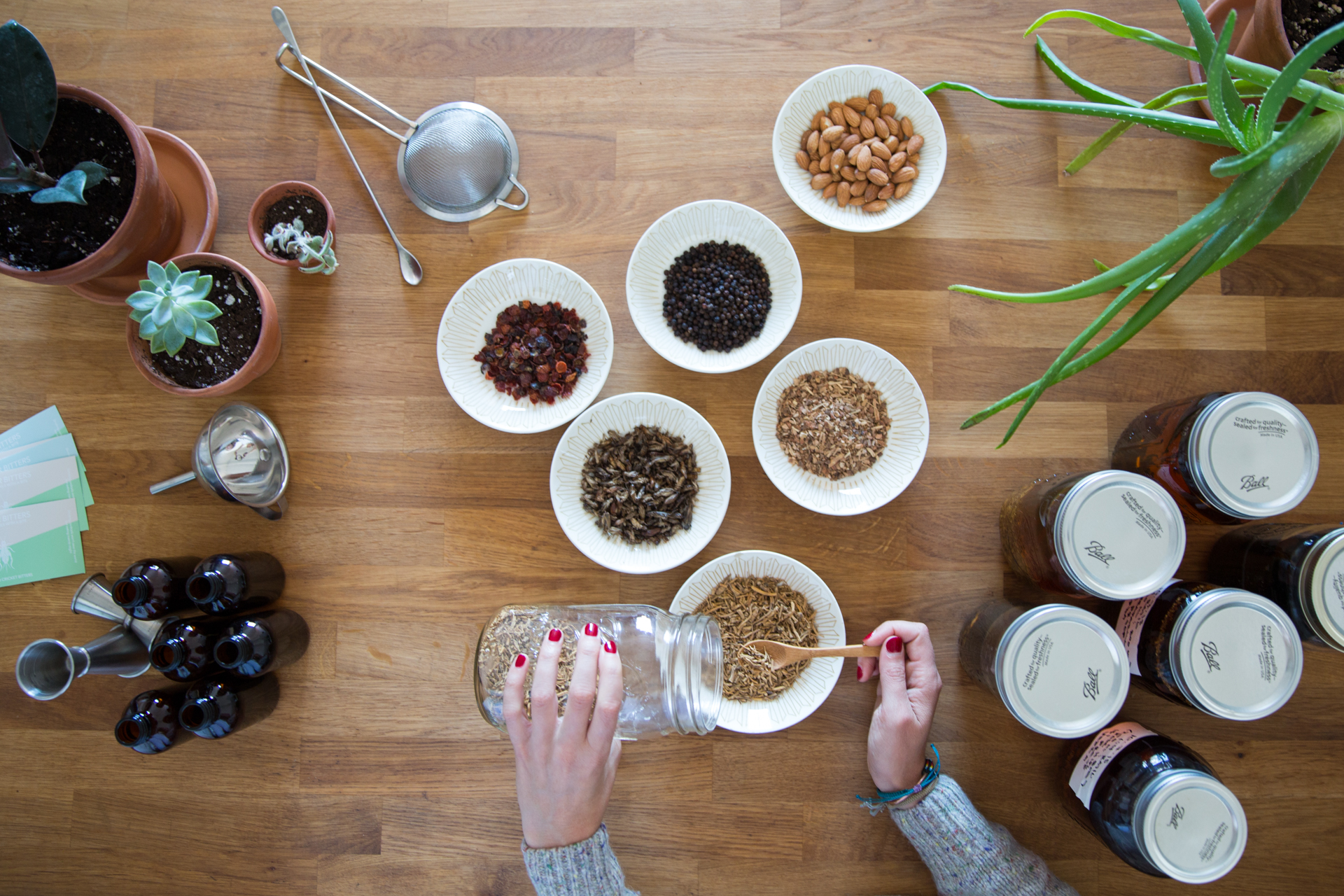 Perfecting the Critter Bitters cricket cocktail bitters