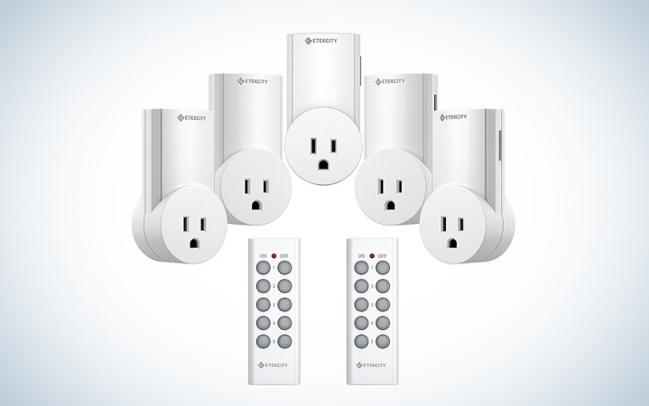  Etekcity remote-controlled plugs