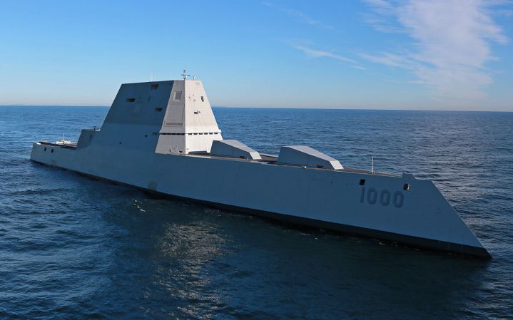 Zumwalt Destroyer Delivered To The Navy