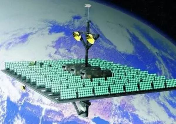 China solar power plant space