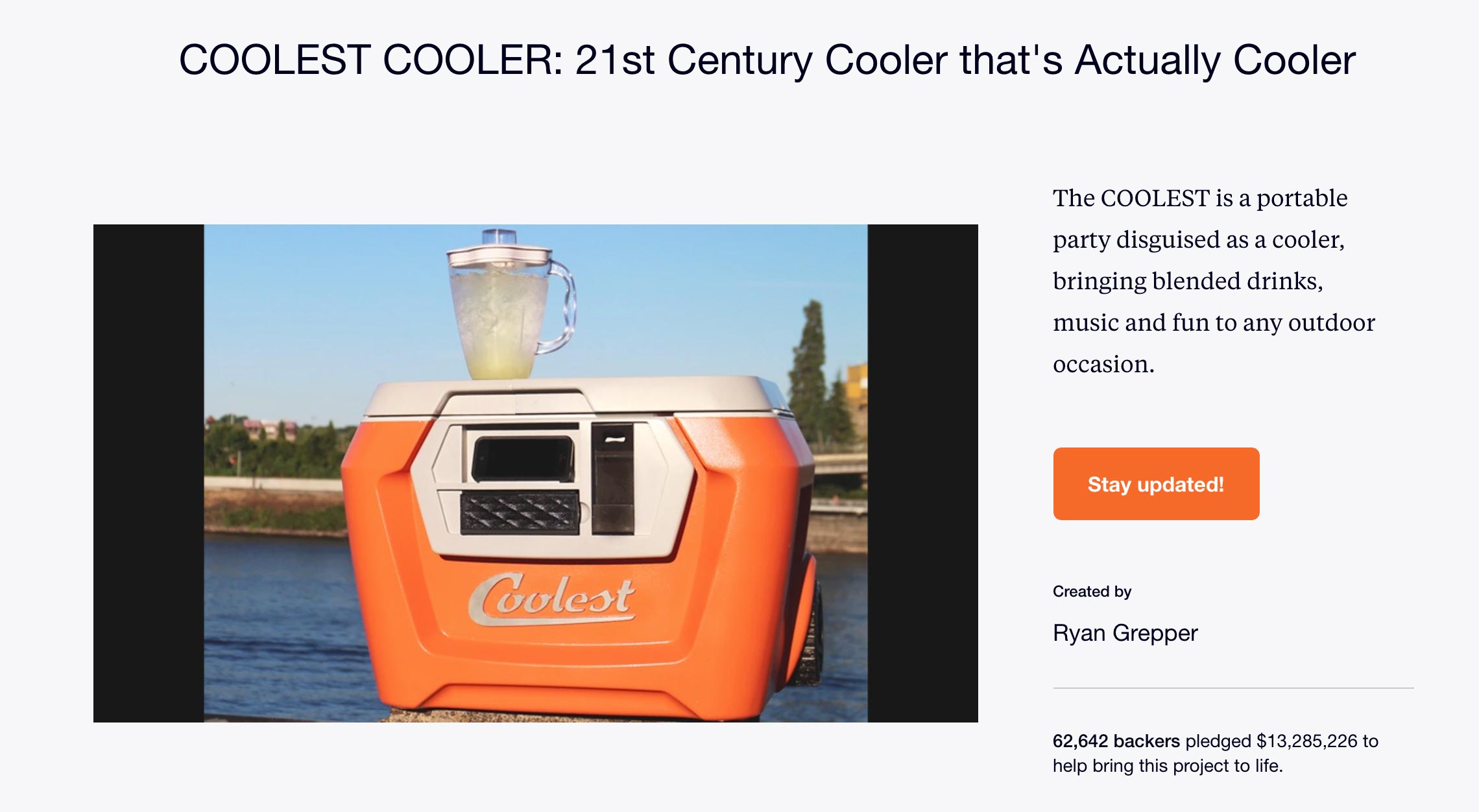 Coolest Cooler