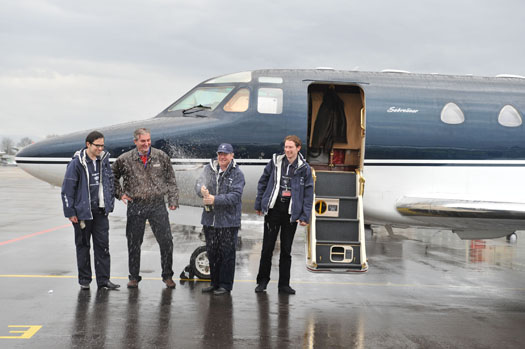 Swiss Team Breaks Record for Around-the-World Flight, Despite Encountering Volcanic Eruption