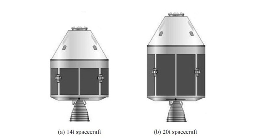 concept plan for china's crew capsule