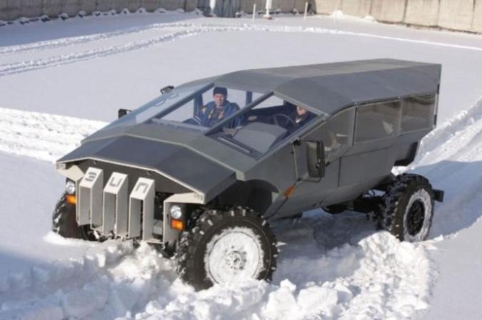 Russian Armored Car Concept Looks Like It Drove Out Of A Video Game