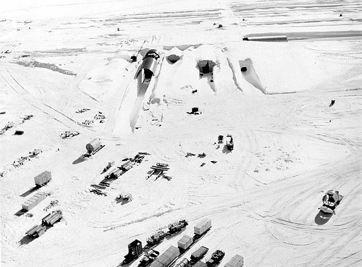 A nuclear power plant at Camp Century.