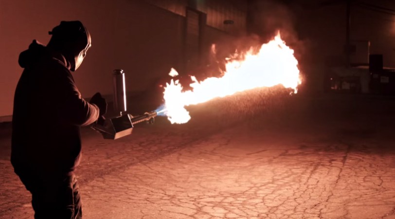 Personal Flamethrower Might Get Crowdfunding Approval