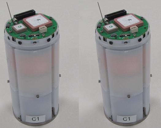 Parachuting Canister Detects Chemical Weapons