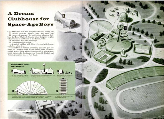 Space Age "Boy-Topia": October 1959