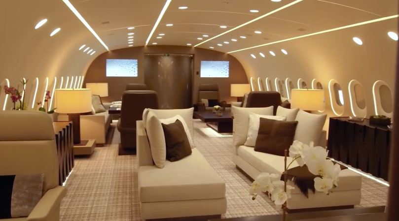 Luxury Dreamliner Interior