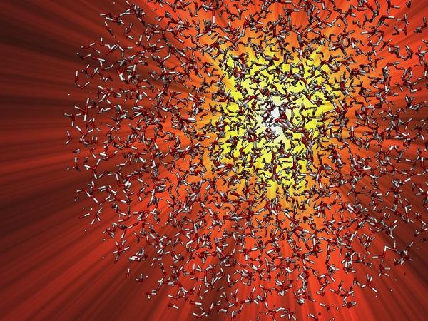 Heating Water To 600 Degrees Celsius In One Trillionth Of A Second