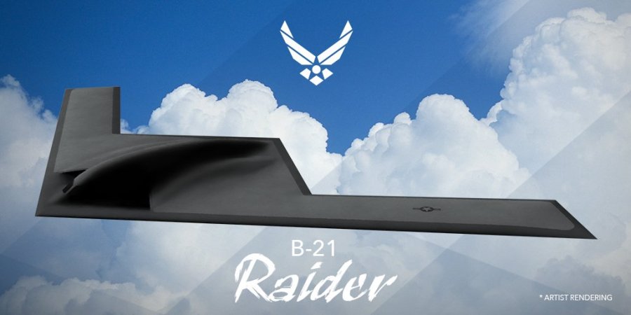 The Air Force’s Newest Bomber Plane Is Named The B-21 Raider