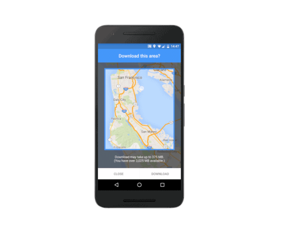 Google Maps Adds Offline Support