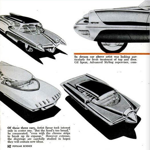 Dream Cars: February 1951