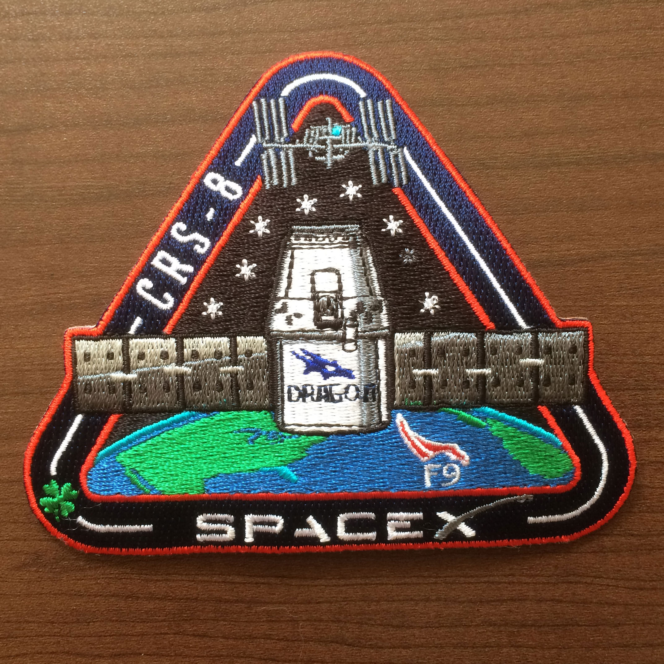 spacex mission patch