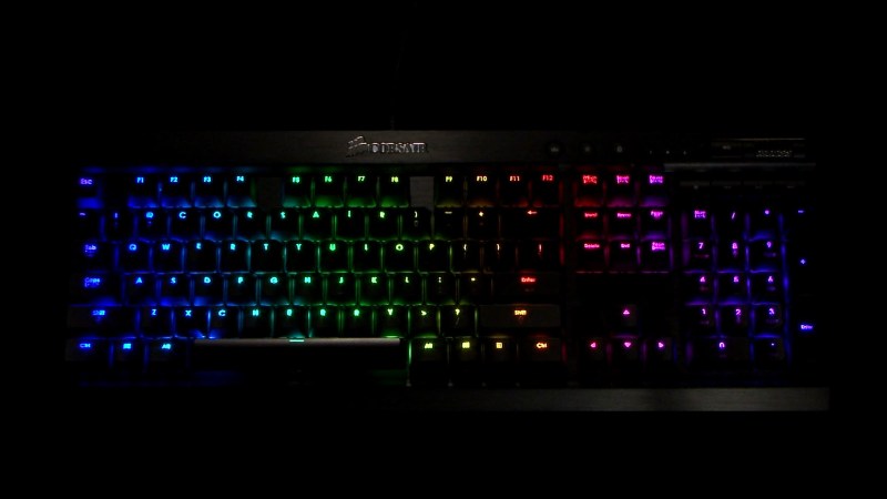 CES 2014: Corsair’s Disco-Trippy Mechanical Gaming Keyboard