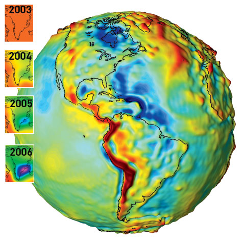 World map over the years