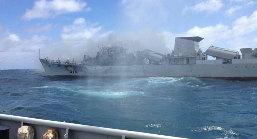 Want to Know What It’s Like To Be Blown Up By A Chinese Missile?  Ask This Ship.