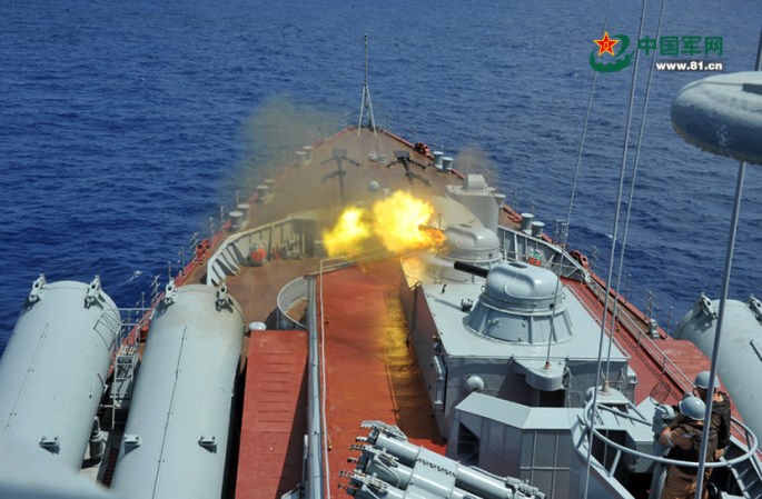 Sino-Russian Naval Exercise in Club Med