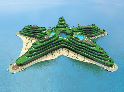 Building Artificial Islands That Rise With the Sea