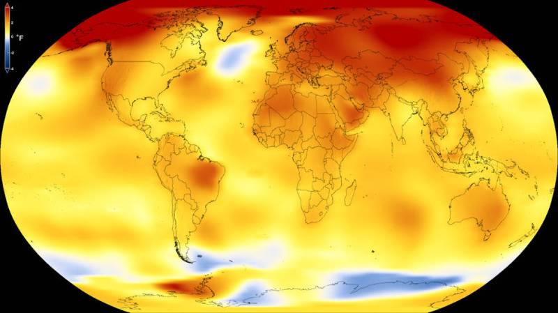 2017 beat the odds to be the second hottest year on record