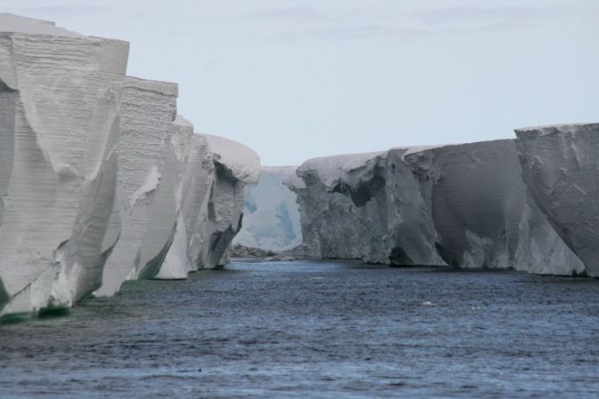 A Texas-size chunk of Antarctica partially melted last year