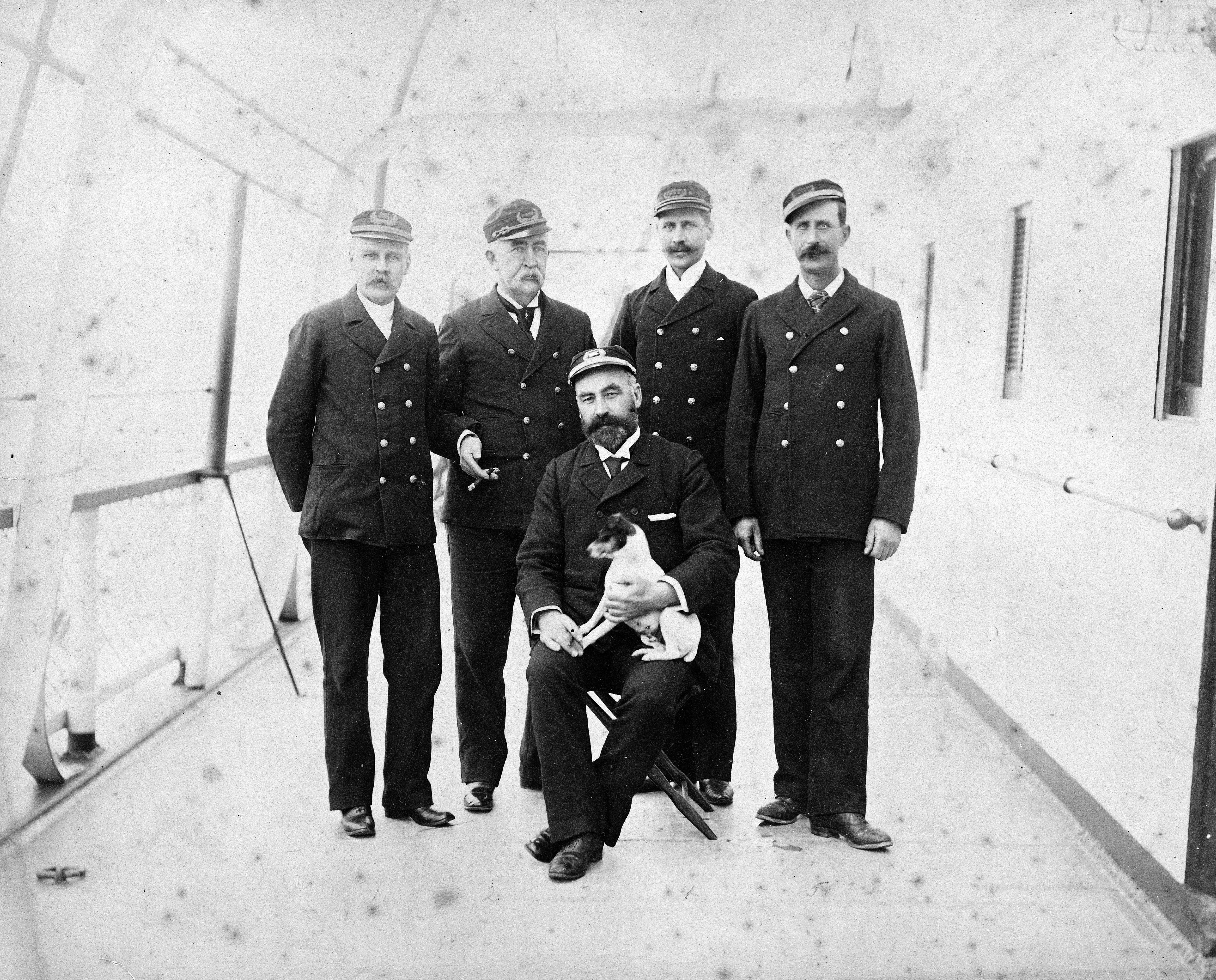 Officers of the *SS City of Rio de Janeiro*