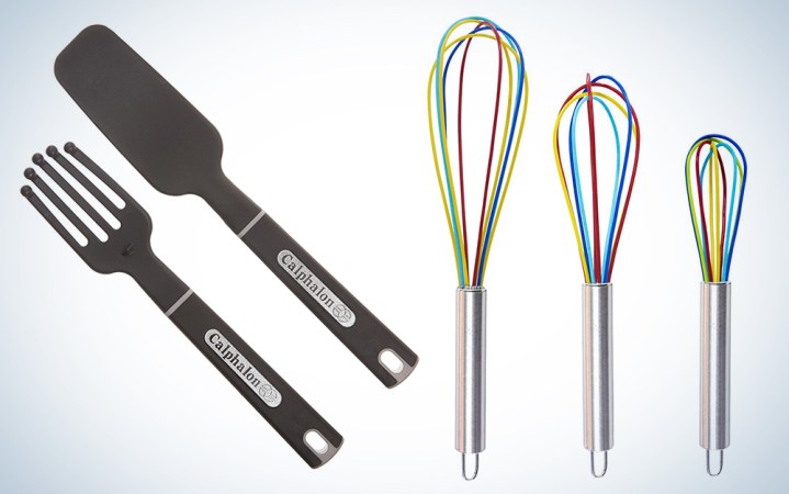  Stainless Steel & Silicone Whisk