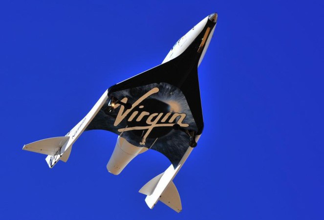 Virgin Galactic's SpaceShipTwo