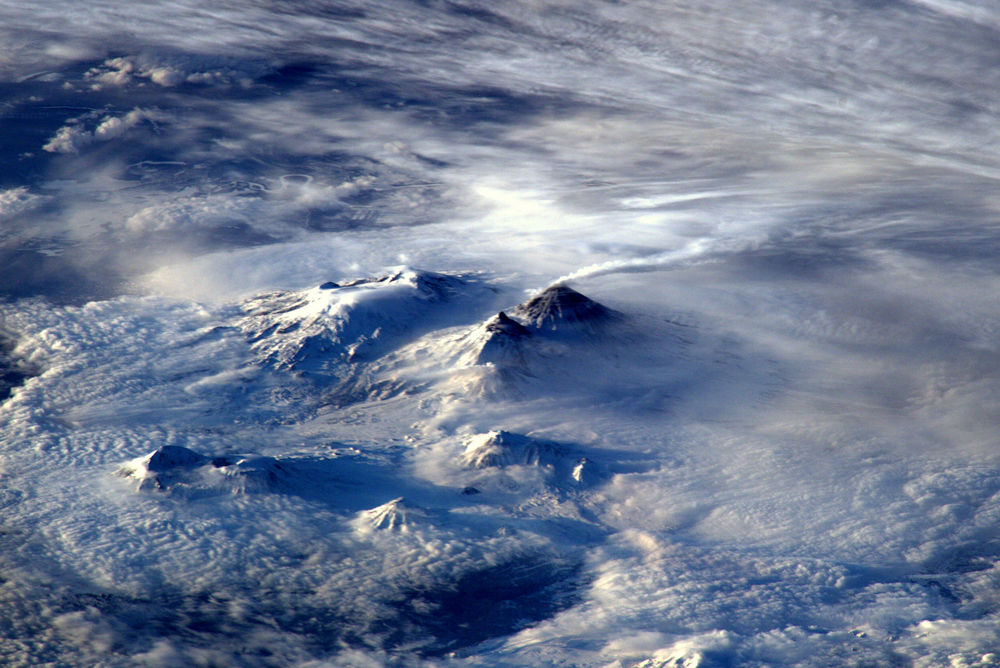A Volcanic Eruption From Space