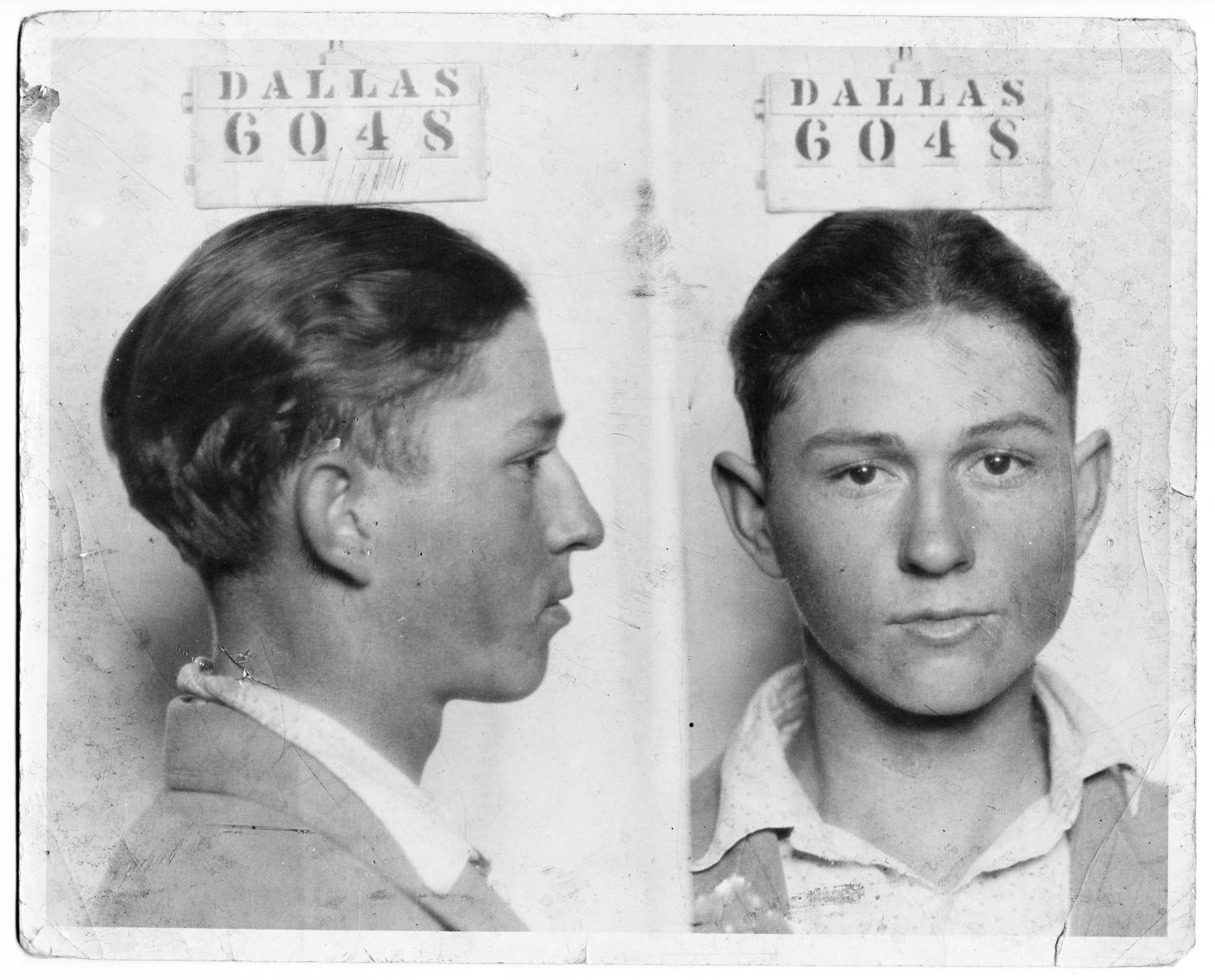 Clyde Champion Barrow mug shot