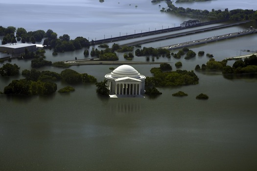 How Popular Tourist Destinations Will Look Submerged In 25 Feet Of Water