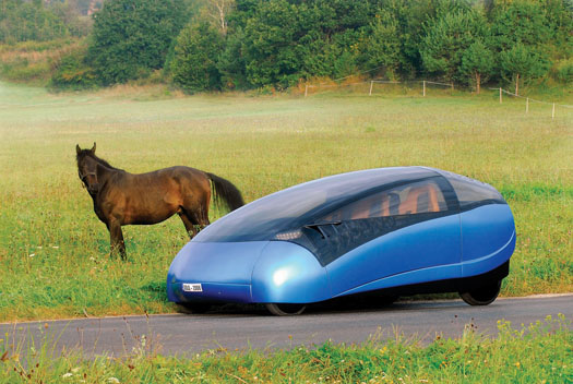 Hungarian Firm Envisions Electric Car That Splits Into Two Smaller Cars (No Joke)