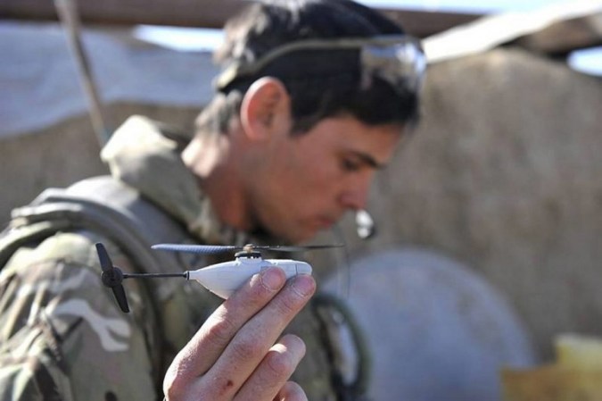 British Troops Deploy The Teeniest Recon Drone