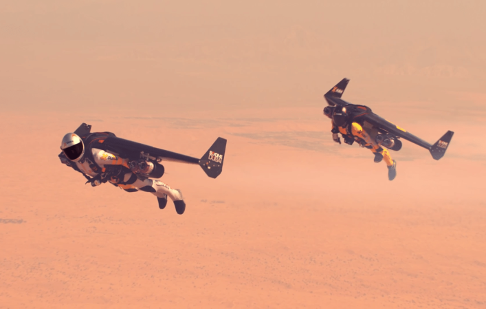 Watch Two Men In Jetpacks Fly Above Dubai [Video]