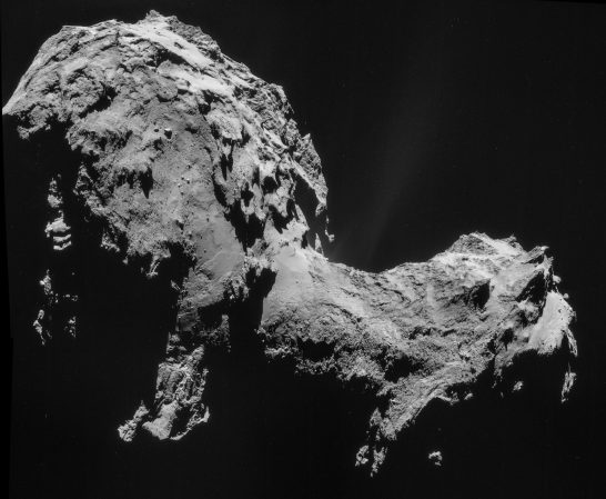 Riding A Shrinking Comet Toward The Sun