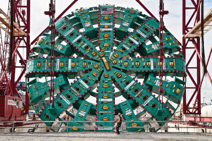 The World’s Largest Tunnel-Boring Machine