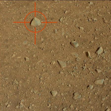 Innocent Martian Rock Tweets As It’s Zapped by Curiosity