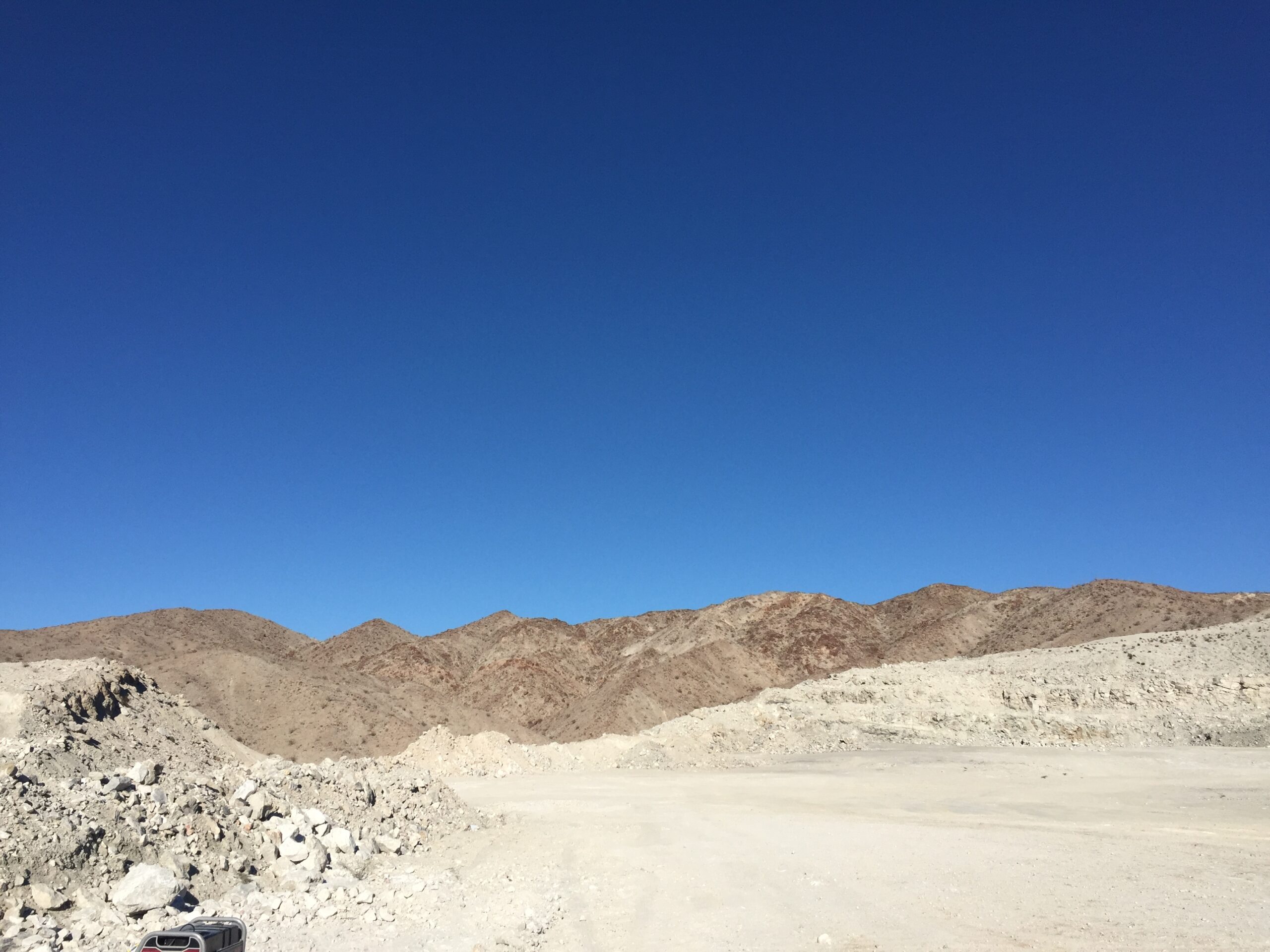 desert near Salton sea