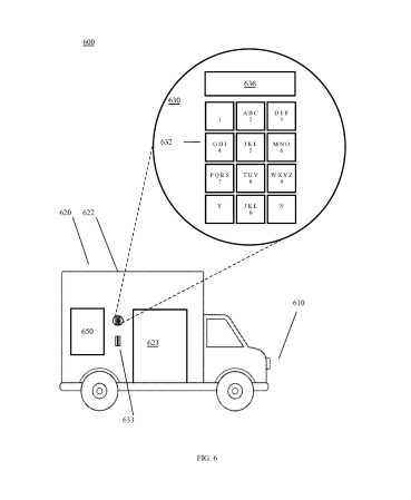 Google Delivery Truck Illustration