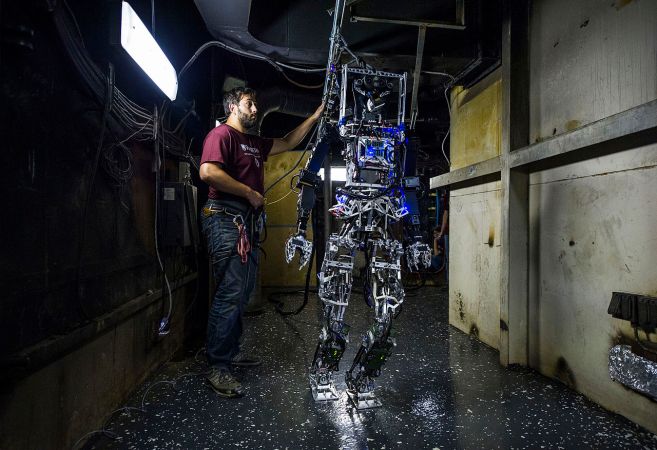 Shipboard Autonomous Firefighting Robot (SAFFiR) In Testing