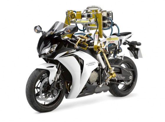 Robot Rides Motorcycles Efficiently, Terrifyingly