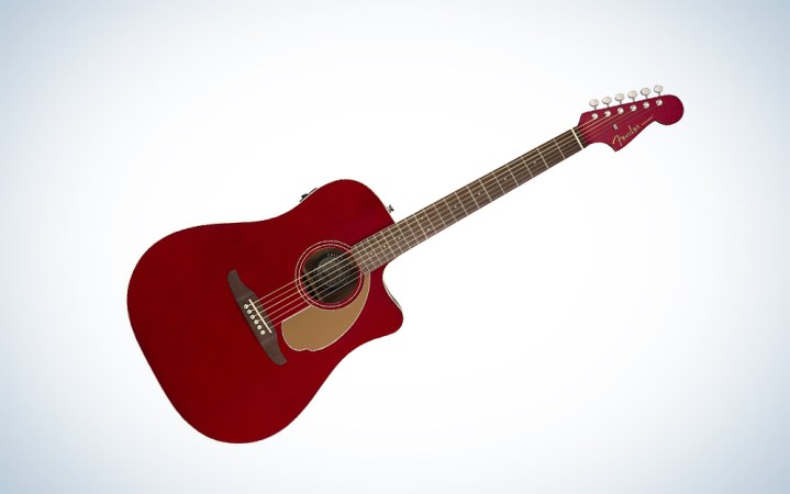 Fender California series acoustic guitar