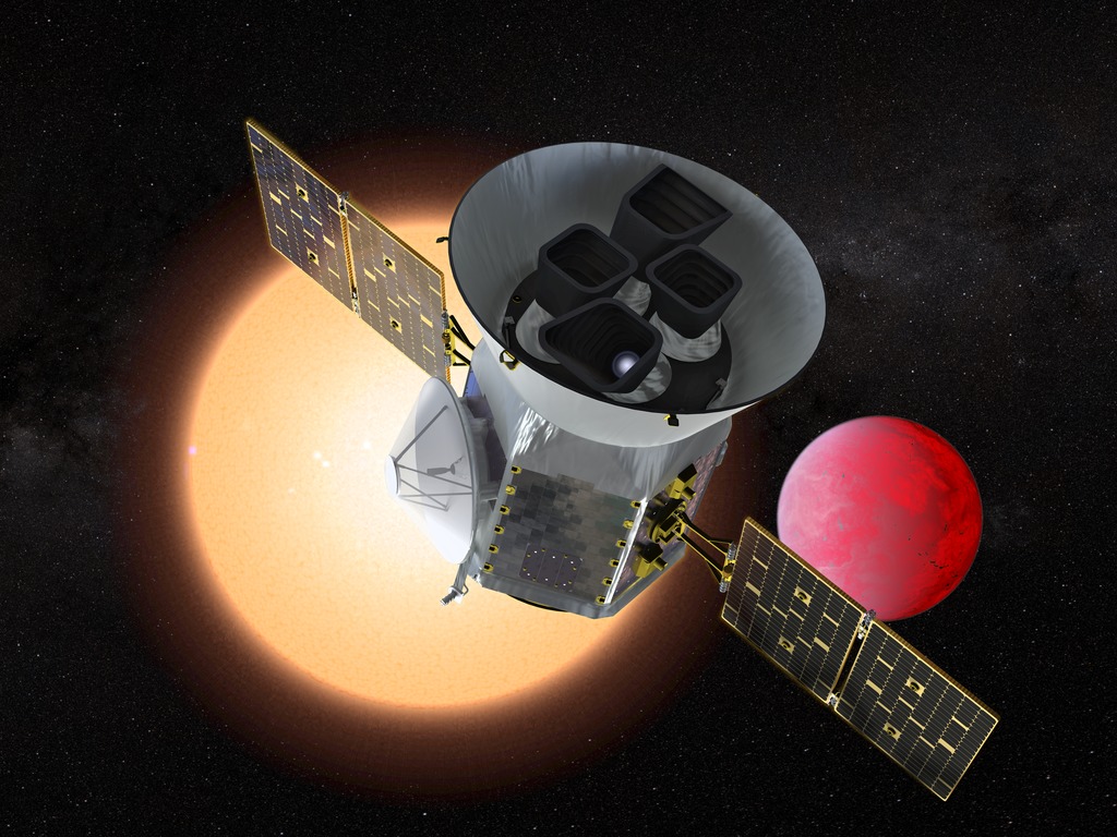 TESS in space