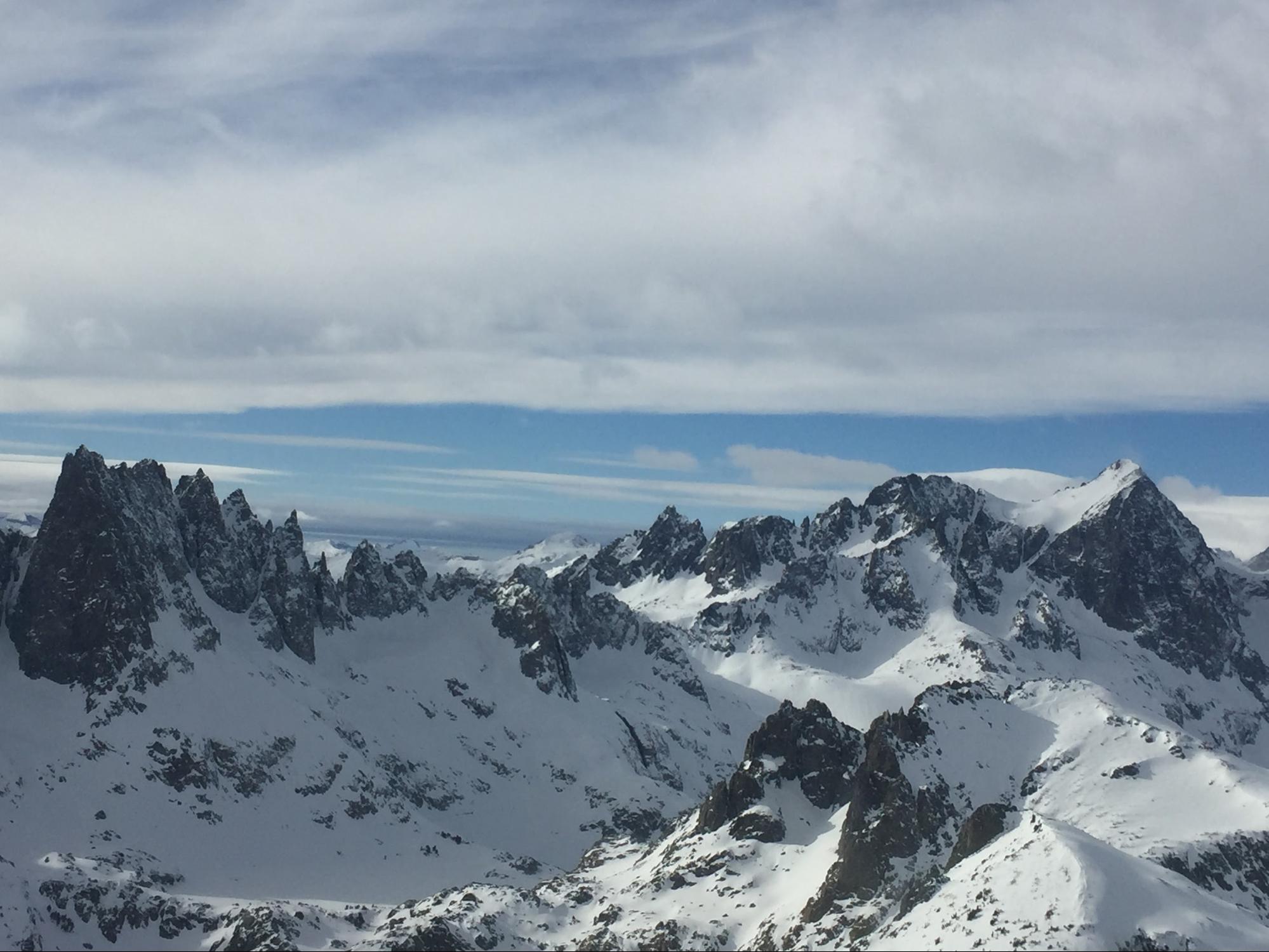 Snow in the Sierra Nevada