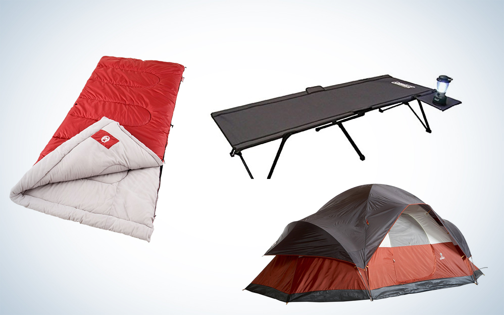 Coleman camping gear